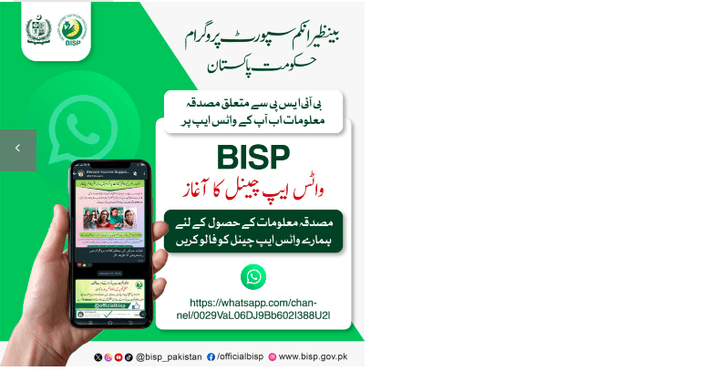Benazir income Support Program BISP Jobs